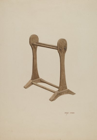 Droogrek, c. 1940 door Mary Hansen