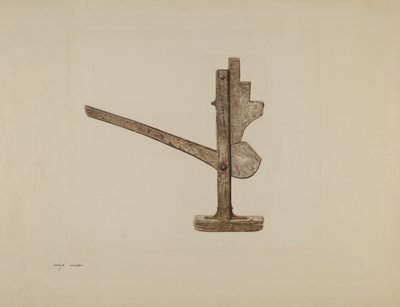 Wagenkrik, c. 1939 door Mary Hansen