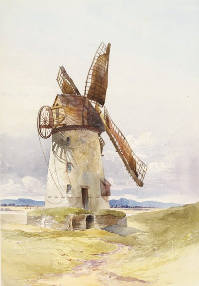 Lytham Mill, ca. 1845-55 door Mary Harper