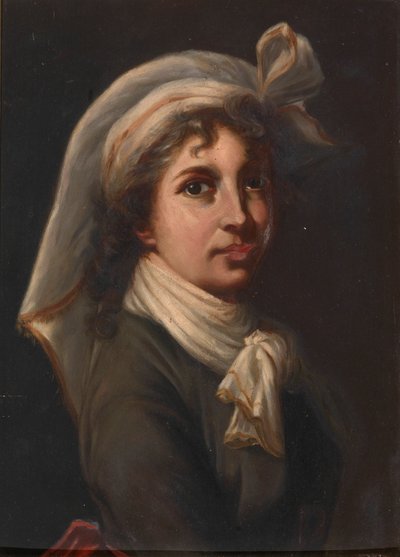 Portret van een meisje door Mary Henry
