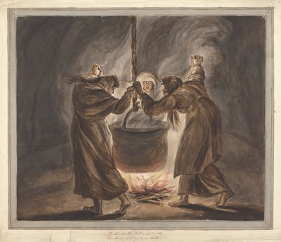 De Drie Heksen uit Macbeth: Dubbel, Dubbel, Zwoegen en Moeite door Mary Hoare