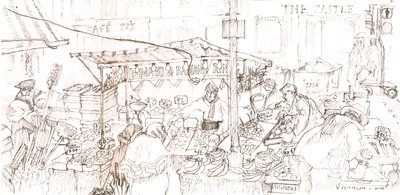 Portobello markt door Mary Kuper