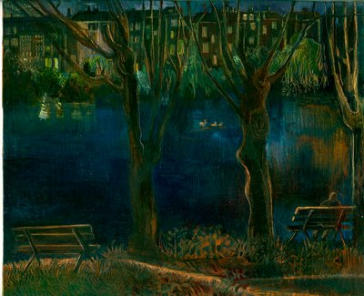 De vijver; South End Green door Mary Kuper