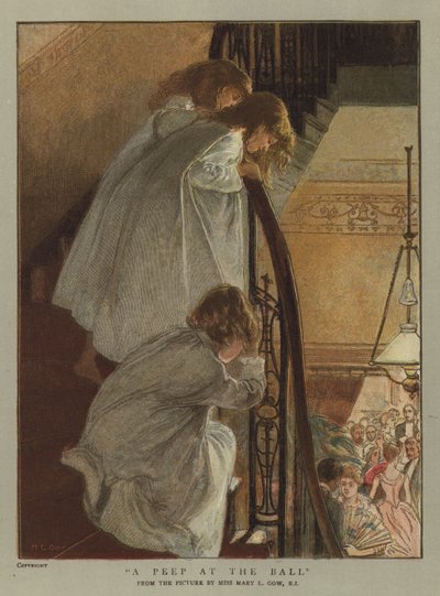 Een blik op het bal door Mary L. Gow