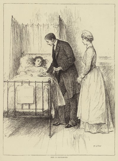 Illustratie voor Het Verhaal van een Verpleegster, door Honnor Morten door Mary L. Gow