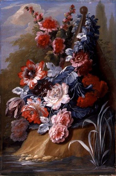 Stilleven van Bloemen door Mary Moser