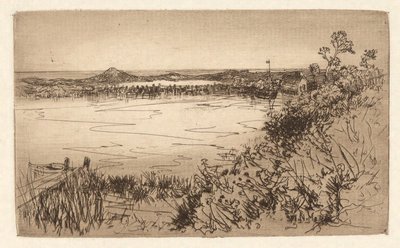 Rustige haven / Getijdenvijver door Mary Nimmo Moran