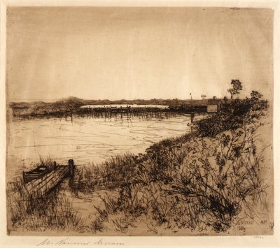Zoutwatervijvers door Mary Nimmo Moran
