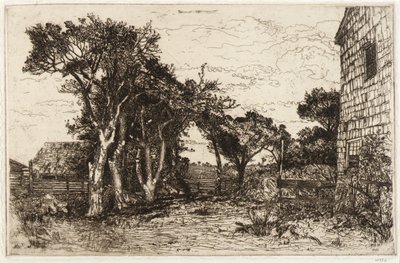 De oude boerderij door Mary Nimmo Moran