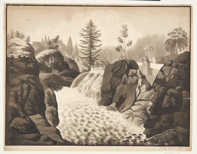 Noors landschap door Mary Sophie Clarck