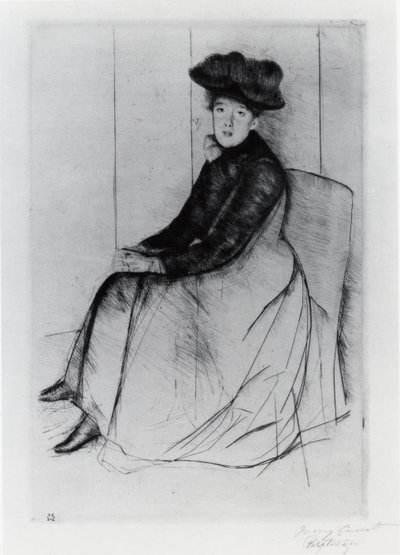 Reflectie door Mary Stevenson Cassatt