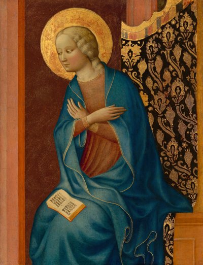 De Maagd Annunciate, ca. 1430 door Masolino da Panicale