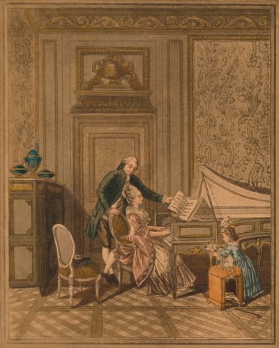 De Klavecimbelles door Massard