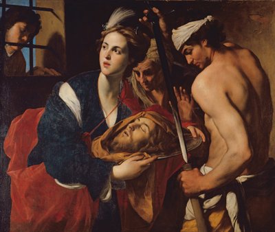 Salome met het hoofd van Johannes de Doper door Massimo Stanzioni