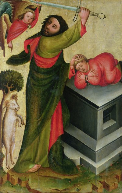 Het Offer van Isaac van het Hoogaltaar van St. Peter