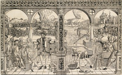De geschiedenis van keurvorst Friedrich I Palts, 16e eeuw door Master CS