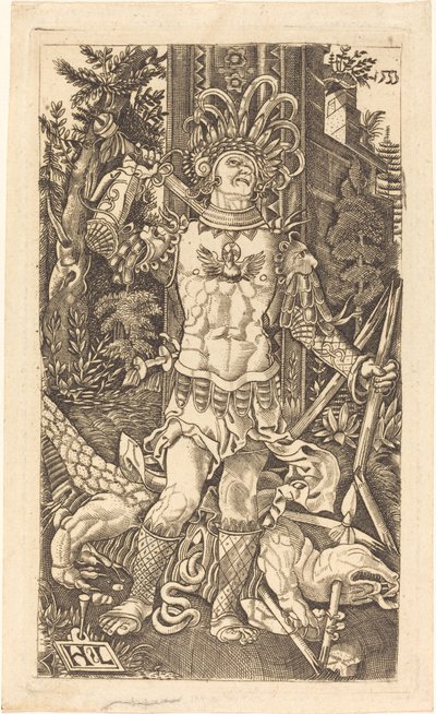 Sint Joris Staand door Master H.L.