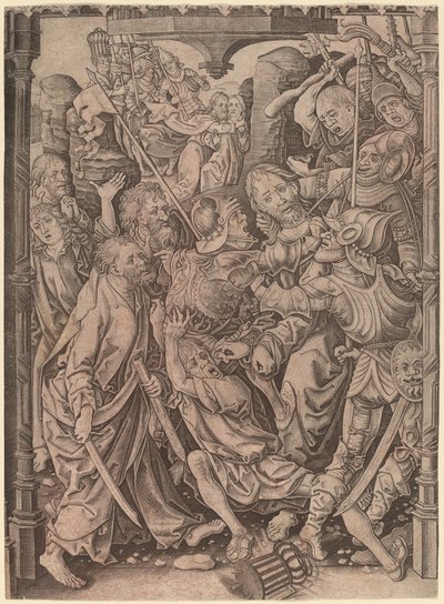 Het Verraad van Christus door Master I.A.M. of Zwolle