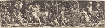 De triomf van Bacchus door Master IB