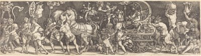 De triomf van Bacchus door Master IB