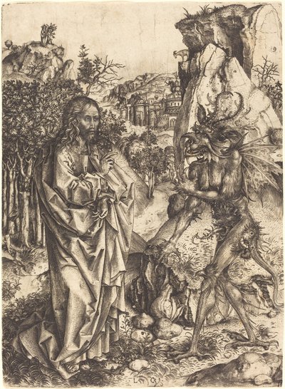 De verzoeking van Christus door Master LCz