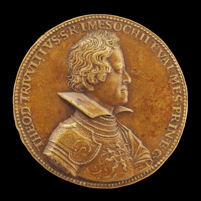 Teodoro Trivulzio, 1597-1657, Prins van het Heilige Roomse Rijk, Graaf van Mesocco...midden 17e eeuw door Master M.A.S.