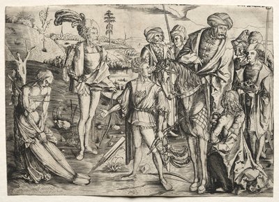 Het verhaal van de dode koning en zijn drie zonen door Master MZ