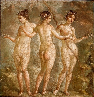 De Drie Gratiën door Master degli Scorsi