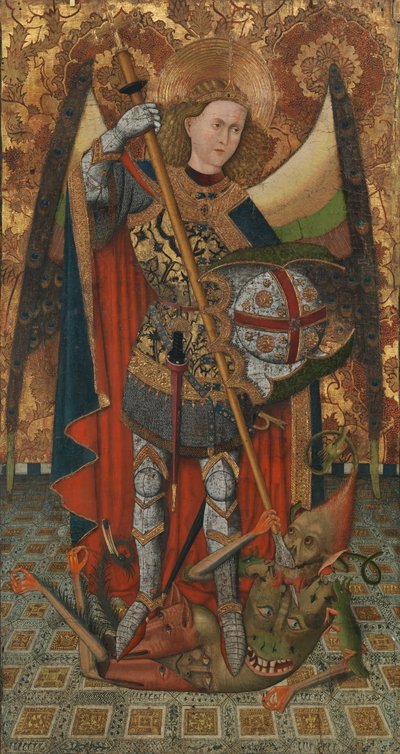 Sint Michaël, 1450-1500 door Master of Belmonte