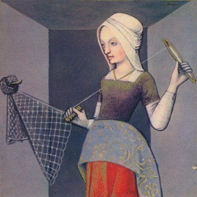 Arachne - Inheemse van Colophon, 1403, 1939 door Master of Berry