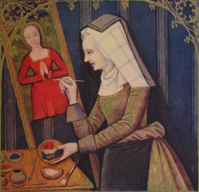 Thamyris - Koningin van Scythië, 1403, 1939 door Master of Berry