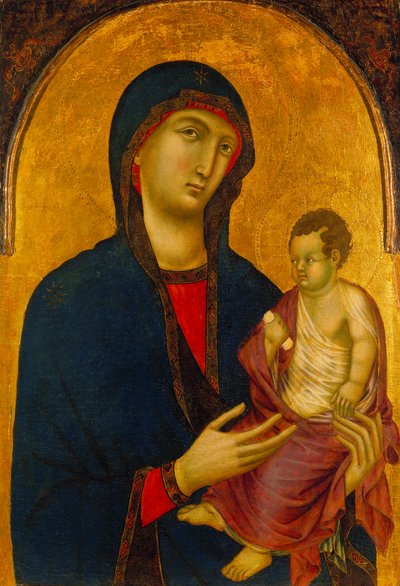 Madonna en Kind door Master of Citta di Castello