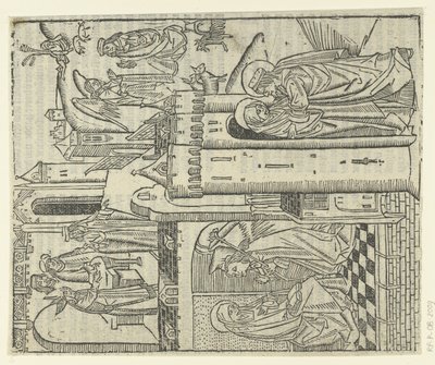 De historie van Anna en Joachim door Master of Delft (attributed to)