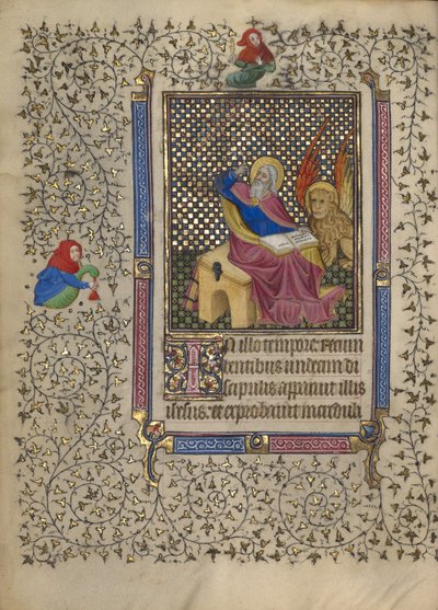 Sint Marcus, c.1410 door Master of Egerton
