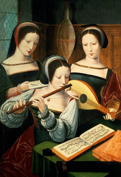 Het Concert door Master of Female Half Lengths