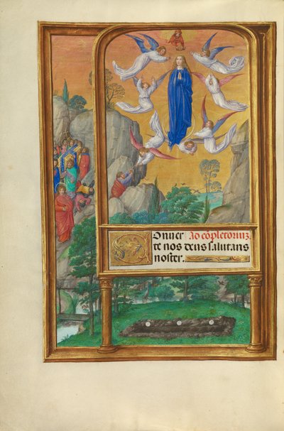 De Hemelvaart van de Maagd door Master of James IV of Scotland