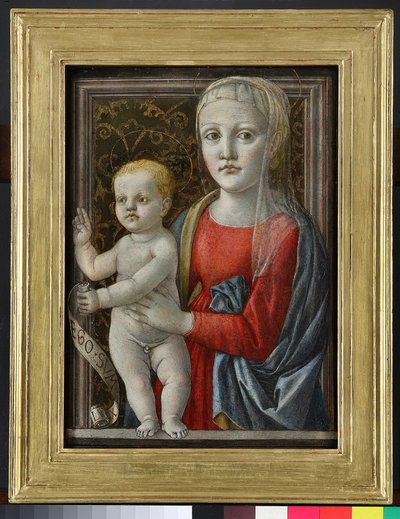 Madonna en Kind door Master of Pratovecchio