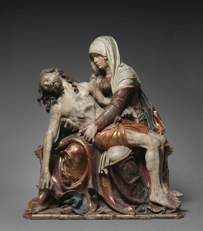 Vesperbeeld Pietà door Master of Rabenden