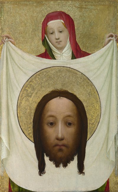 Heilige Veronica met de Zweetdoek, c.1420 door Master of Saint Veronica