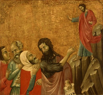 De getuigenis van Johannes de Doper door Master of San Torpe