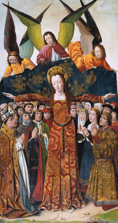 Maagd van Barmhartigheid door Master of Santa Maria del Campo