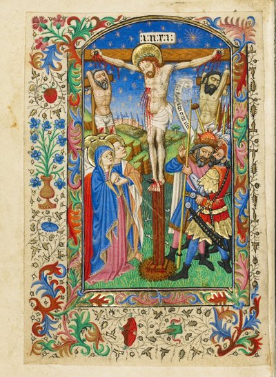 De kruisiging door Master of Sir John Fastolf