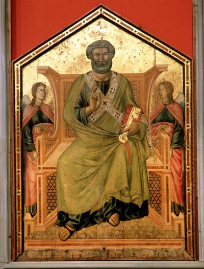 Sint Petrus door Master of St. Cecilia