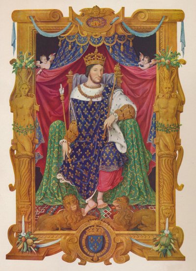 François I als jonge man, ca. 1566, 1939 door Master of The Hours of Henri