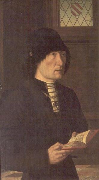 Portret van Pierantonio Baroncelli, ca. 1489 door Master of the Baroncelli Portraits