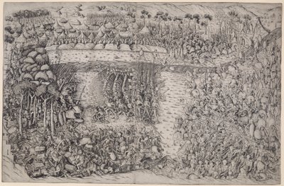 De Slag bij Fornovo door Master of the Battle of Fornovo