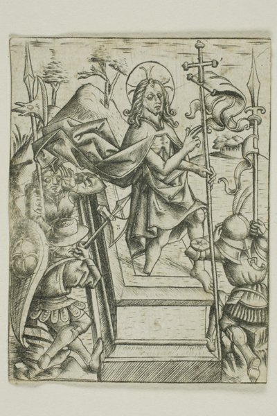De Wederopstanding door Master of the Berlin Passion