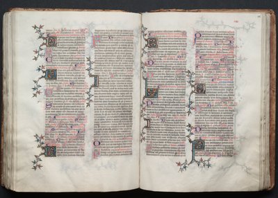 Het Gotha Missaal: Fol. 116r, Tekst, ca. 1375 door Master of the Boqueteaux