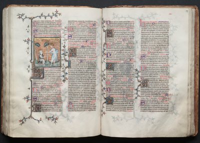 Het Gotha Missaal: Fol. 117r, Tekst door Master of the Boqueteaux