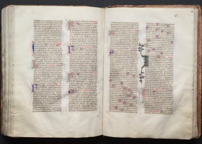 Het Gotha Missaal: Fol. 133r, Tekst door Master of the Boqueteaux